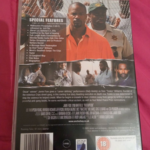 Redemption DVD like new, action adventure, subbed