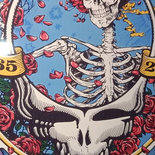 Grateful Dead A4 poster