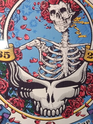 Grateful Dead A4 poster