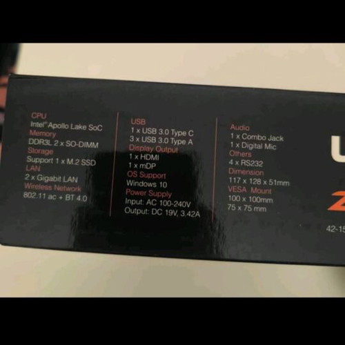 Mini PC LIVA ZE CPU N4200 64 GB new