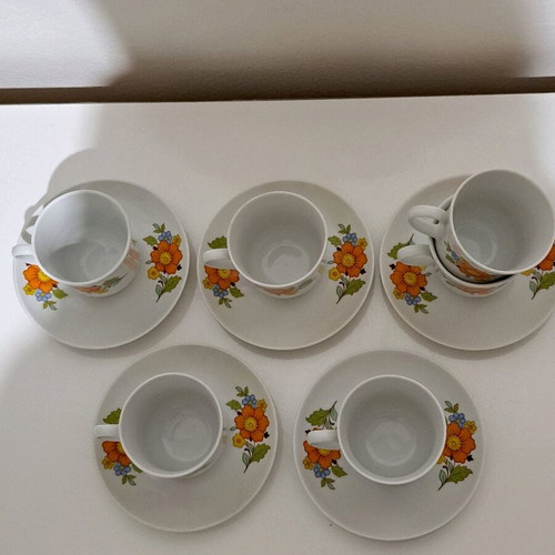 Ionia Cup and Saucer Set 11 pcs like new