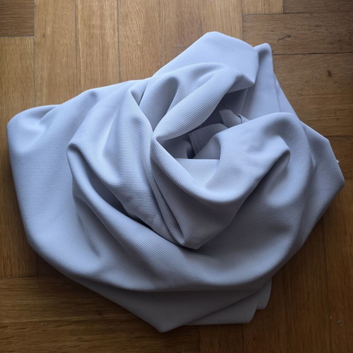 Synthetic fabric used, grey, 1.62x1.56 m
