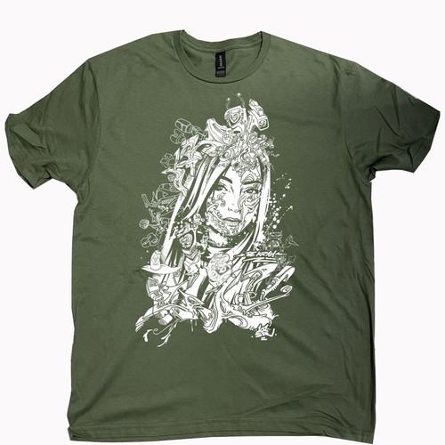 KRAH T-shirt new, artwork by Greek graffiti artist