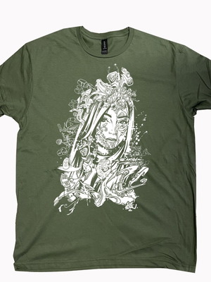 KRAH T-shirt new, artwork by Greek graffiti artist