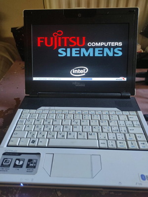 Fujitsu Siemens laptop used without operating system