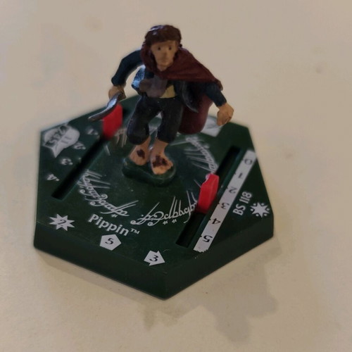 The Lord of the Rings Combat Hex miniatures like new, set of 4