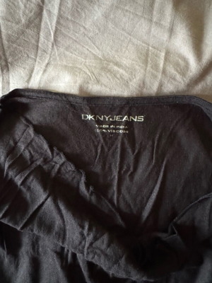 DKNY Jeans women's blouse like new, black, size M