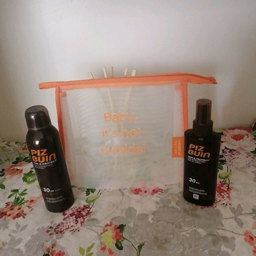 Piz Buin set of 2 products new with sun spray and oil SPF 30