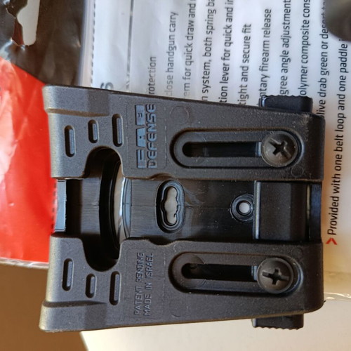 Θήκη πιστολιού Scorpus Jericho 941 με ρυθμιζόμενους προσαρμογείς ζώνης