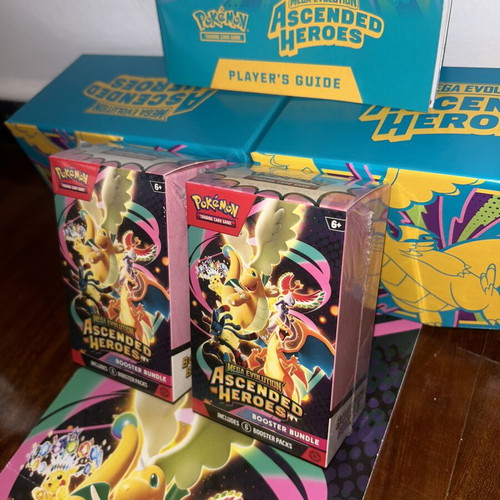 Ascended Heroes booster bundle new condition