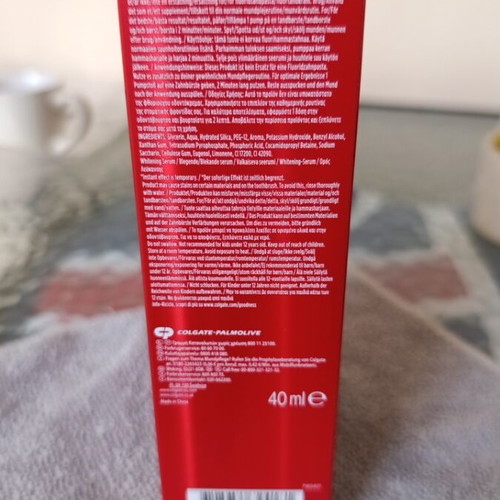 Colgate purple serum teeth whitening new, unused