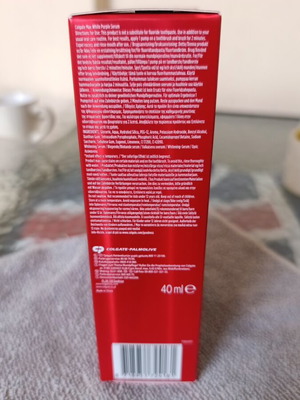 Λεύκανση δοντιών Colgate purple serum καινούργια αχρησιμοποίητα