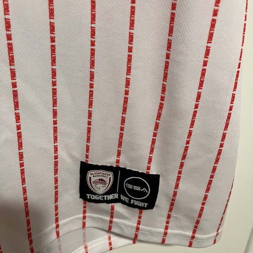 Olympiacos Basketball Jersey GSA Away 2023-24 #0 Thomas Walkup