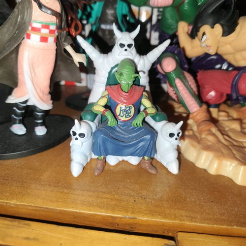 Dragon-Ball Z figure King Piccolo and throne like new