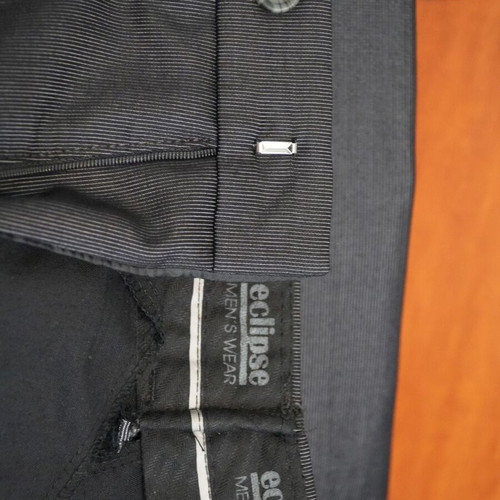 Rinascimento men's suit size 54 pinstripe gray like new, jacket and trousers set