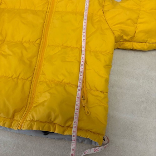 United Colors of Benetton kids coat XXS 2 years like new, yellow