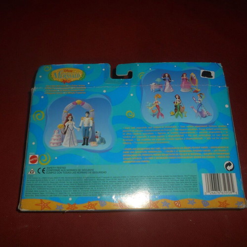 Ariel and Eric Wedding Giftset by Mattel used, vintage 1997