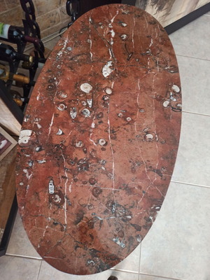 Marble coffee table like new