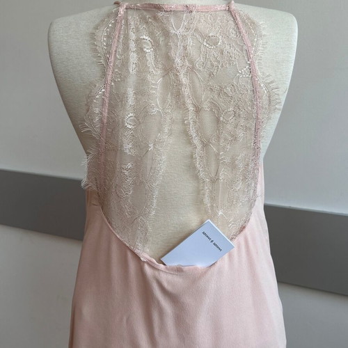 Samsoe Samsoe new lace top pastel pink, size M