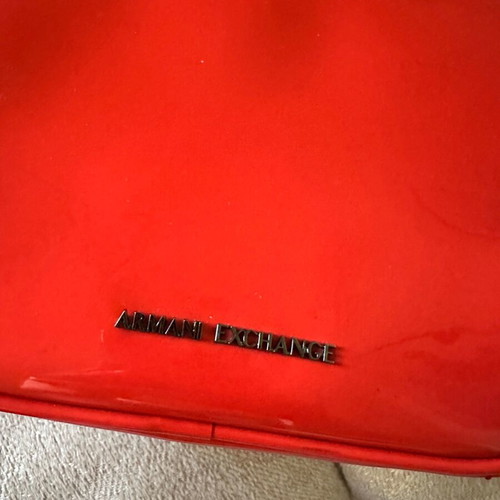 Armani Exchange crossbody bag used, red