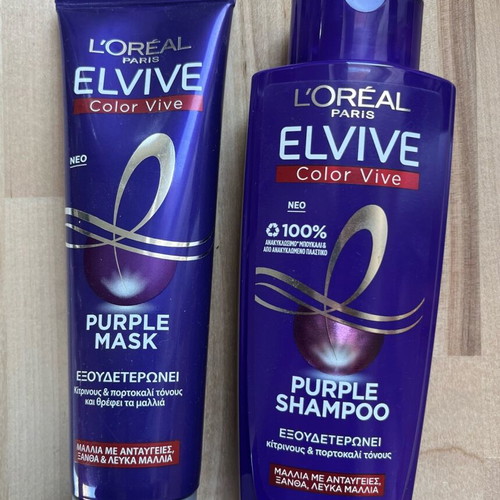L’Oréal ELVIVE Colour Vive Purple Shampoo and Conditioner New