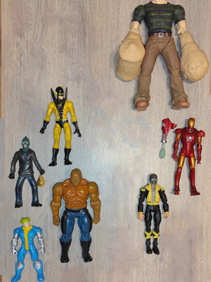 Σετ 7 φιγούρες Marvel
