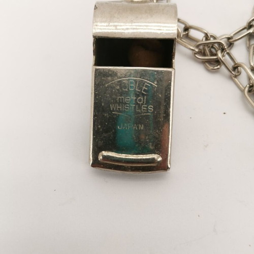Whistle with chain Greek Gendarmerie used, 1972 era