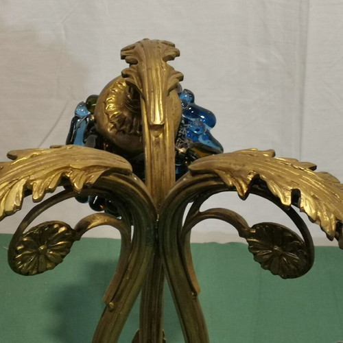 Bronze lamp used, vintage 1960