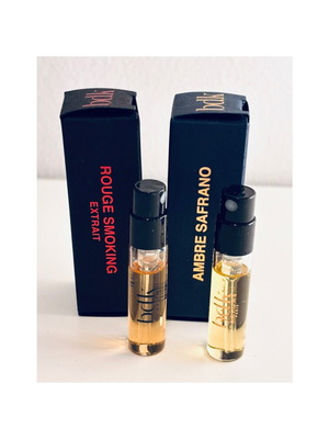 BDK Parfums Rouge Smoking Extrait & Ambre Safrano δείγματα tester καινούργια