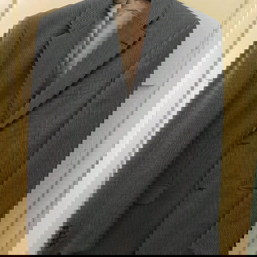 Digel καλοκαιρινό cool wool σακάκι, δίκουμπο_δύο ανοίγματα_μπλε νο 50