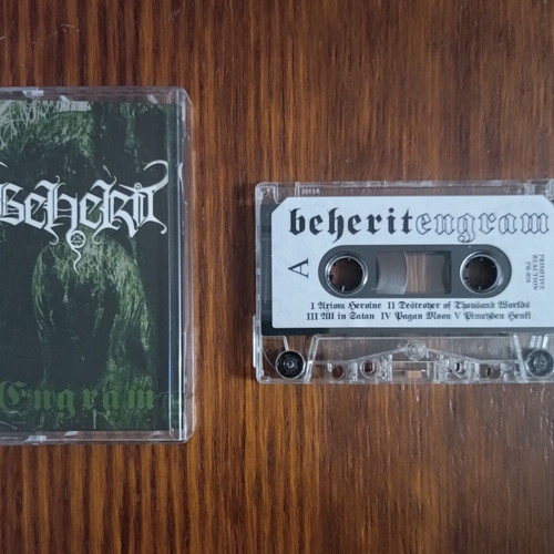 Beherit Engram cassette tape, black metal