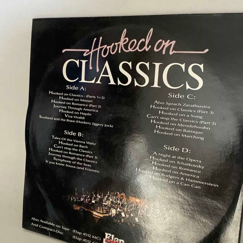 Vinyl Hooked on Classics collection used, classical music