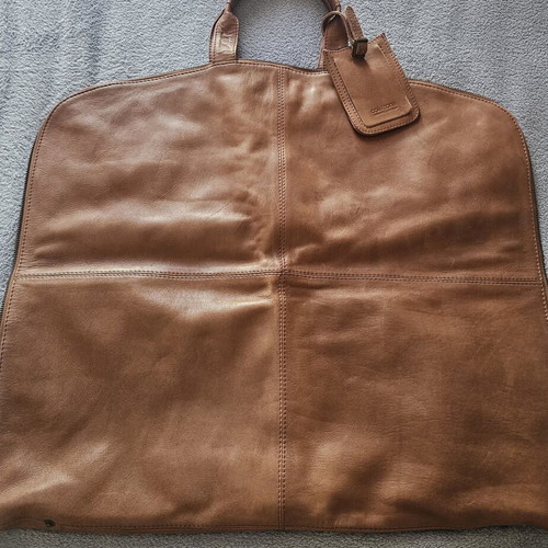 Collezione leather handbag used, brown