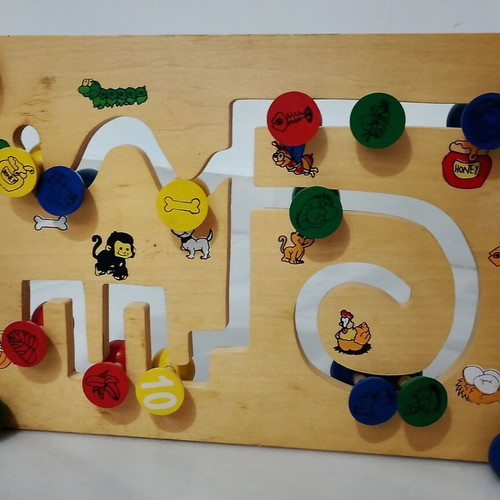 Wooden baby toy