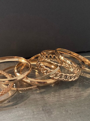Bracelets gold color new