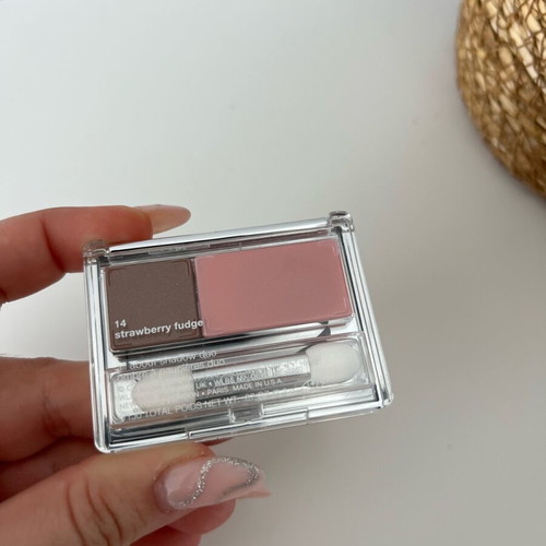 Clinique Eyeshadow Duo new, shade 14 strawberry fudge