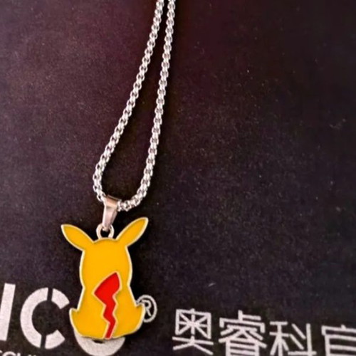 Pikachu design small necklace