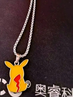 Pikachu design small necklace