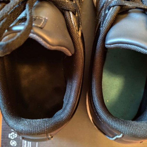 Adidas VL Court men's leather shoes like new, size 46, black