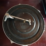 Monitoring mirror used, large round 60 cm