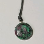 Zoisite pendant new, size 2 centimeters