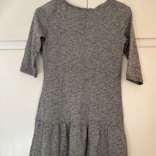 Bershka gray blouse with elbow-length sleeves like new