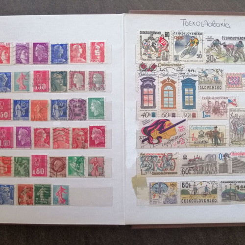 European Stamp Collection used with Thematic Series