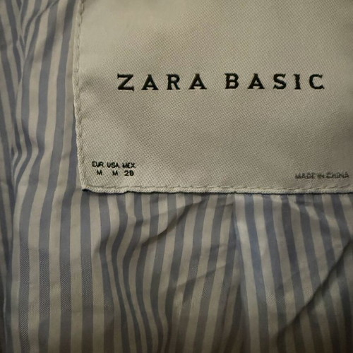 Zara Basic women's jacket beige size M used
