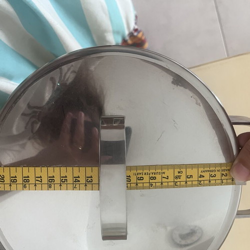 WMF Cromargan 18/10 pot with lid like new
