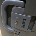 Large Zepter suitcase like new, gray