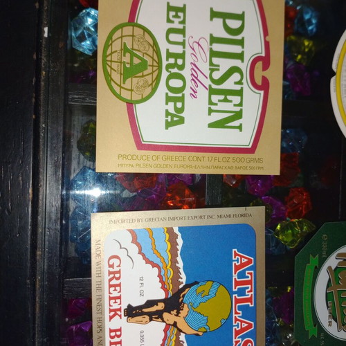 Vintage Beer Label Collection, 18 Pieces, Mint Condition