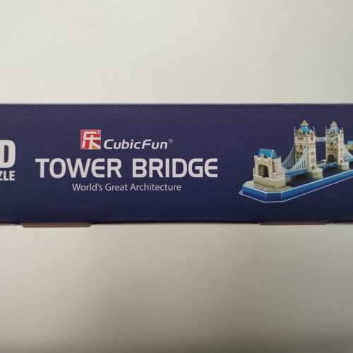 3D Puzzle CubicFun Tower Bridge new, 52 pieces
