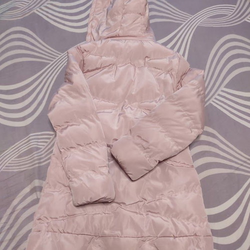 Winter jacket for girl, size 140 cm, pink