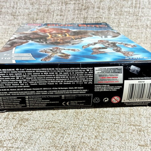Mega Bloks Strife Transforming Blok Bots #9374, vintage 2003, sealed